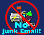 small animated No Junk Email logo