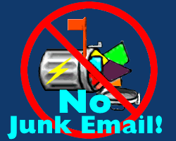 static No Junk Email logo